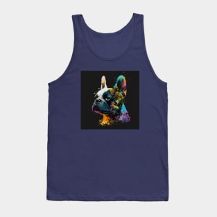 Colorful French Bulldog Tank Top